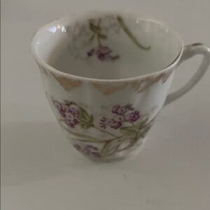 Floral Porcelain Teacup
